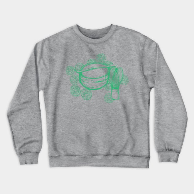 Matcha Crewneck Sweatshirt by Freja